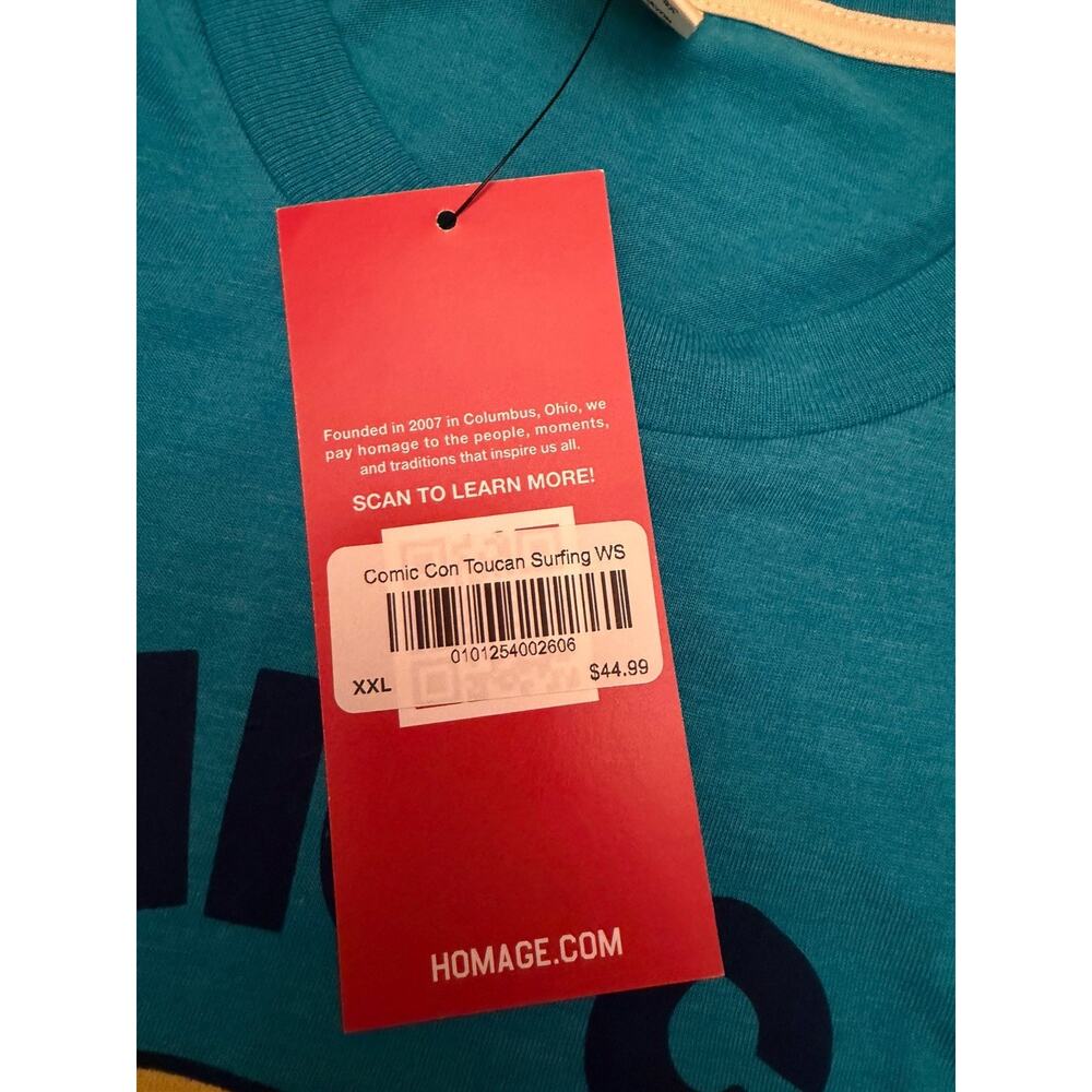 NWT! Size [XXL] San Diego Comic Con SDCC Unisex Blue T-Shirt 2025 Official Merch - Picture 7 of 11